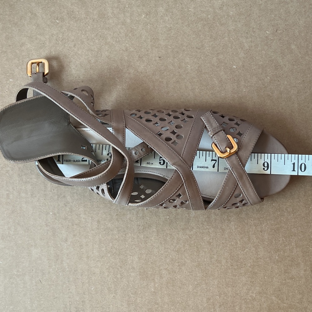 Prada Leather Gladiator Sandals - Picture 4 of 5